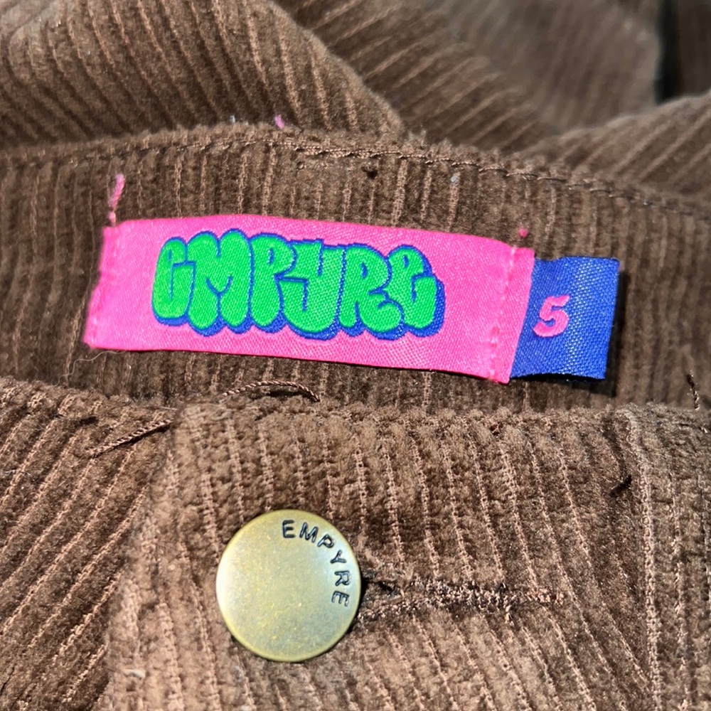 EMPYRE BROWN CORDUROY PANTS